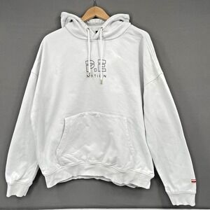 PE Nation Endurance Long Sleeve Hoodie Size XL 16 White